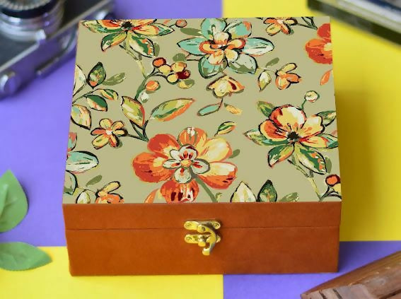 Collectibles India Wood Gift Box