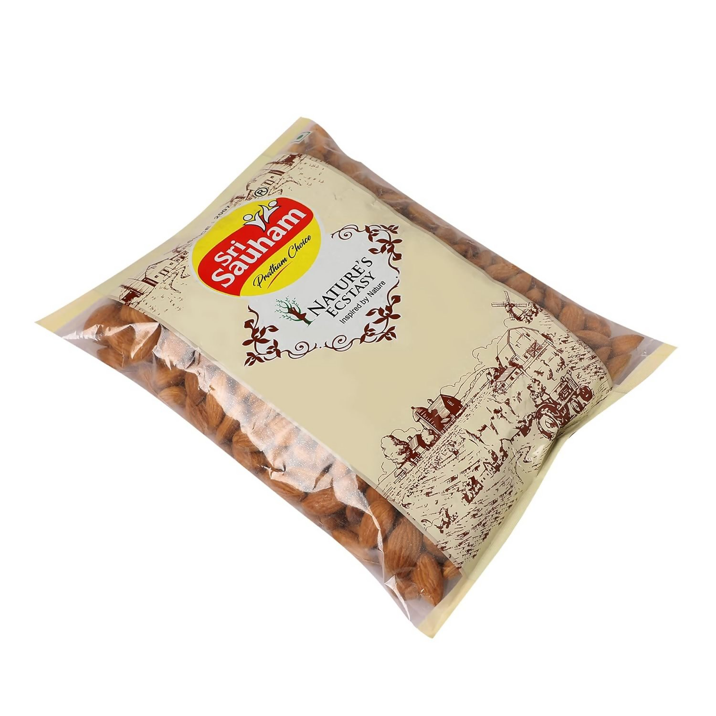 Sri Sauham Premium Fresh Almonds Badam Giri Dry Fruits