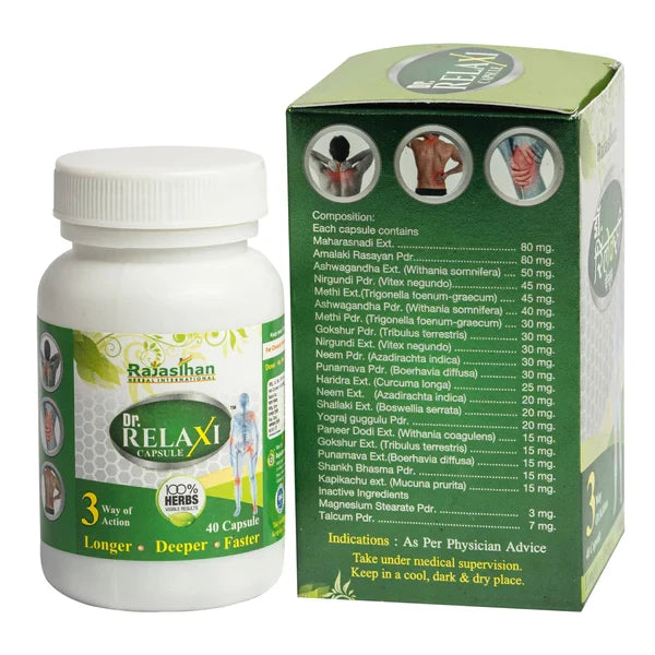 Dr Relaxi Herbal Capsules - 40 caps