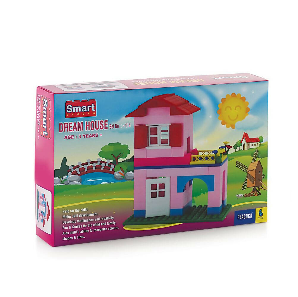 Peacock Dream House Set Building Block Set For Kids