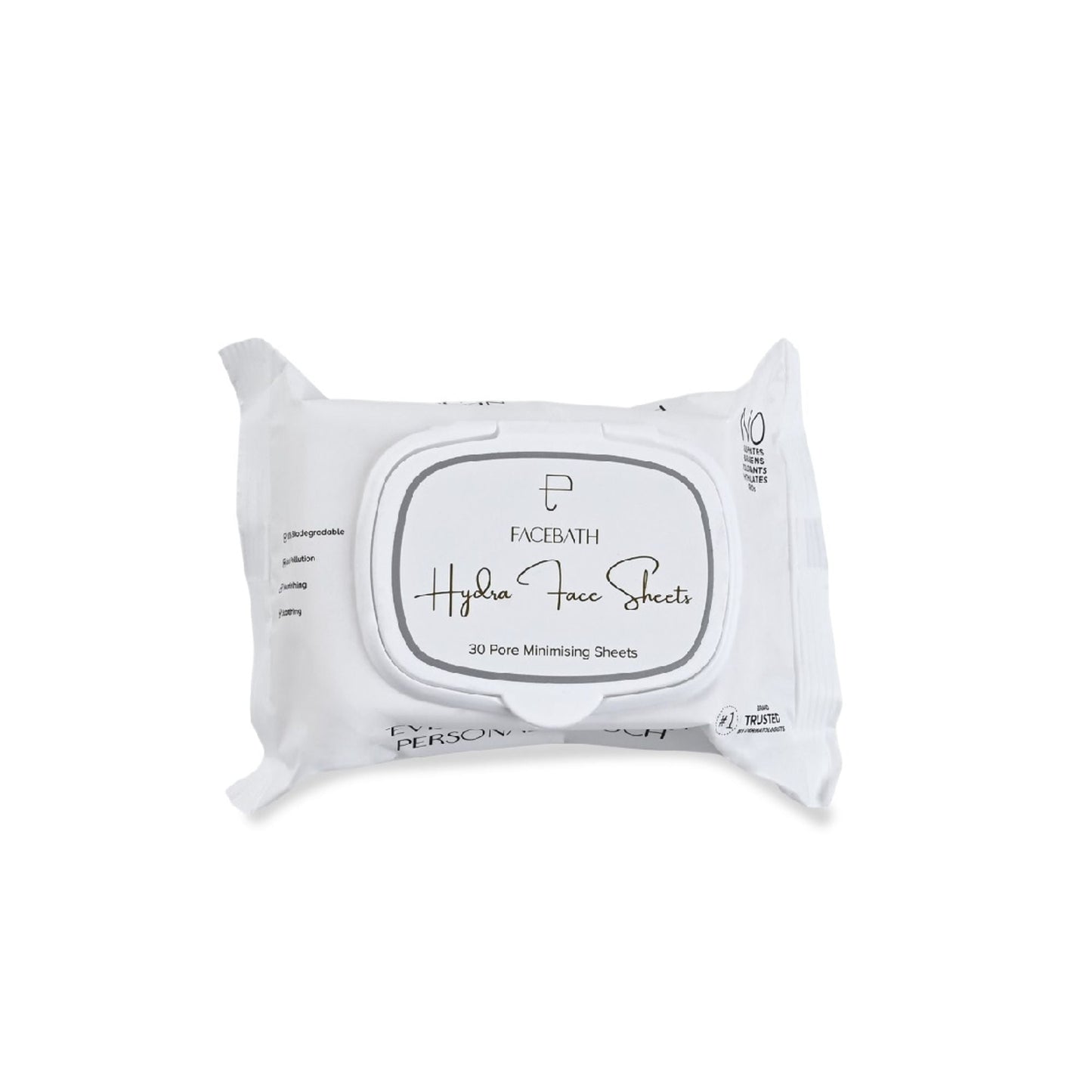 Personal Touch Skincare Hydra Facial Skin Care Serum Wipes For Pore Minimising With 72 hours Hydration