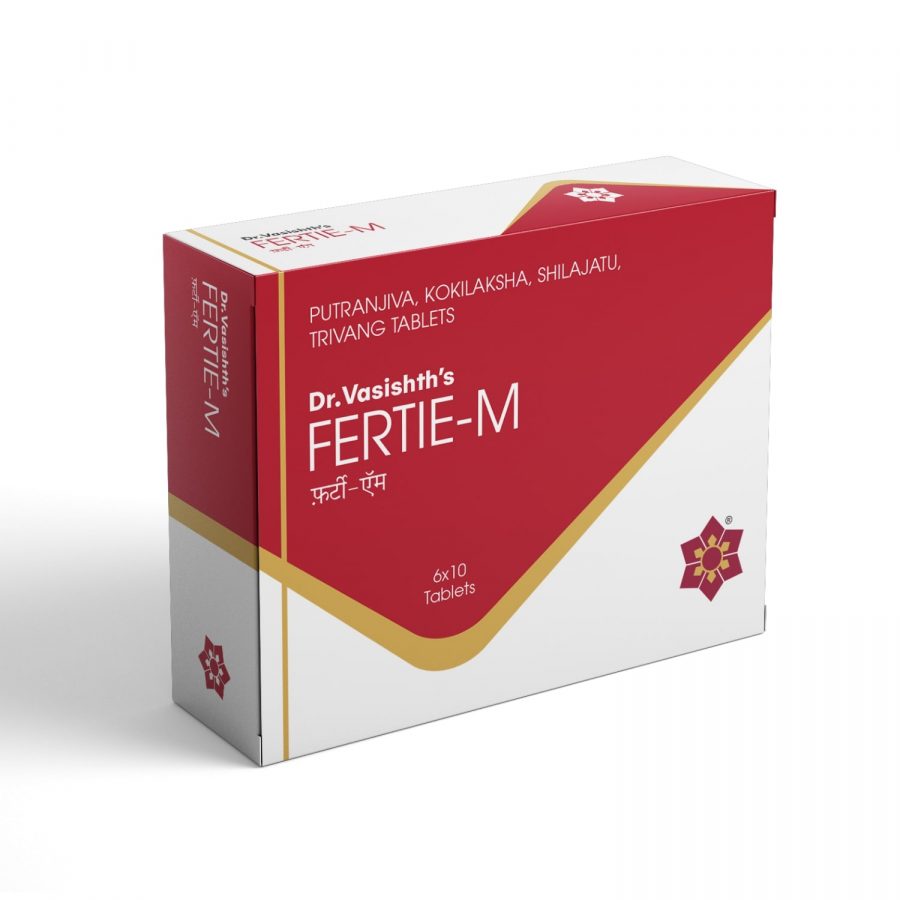 Dr. Vasishth's Fertie M - 60 tabs