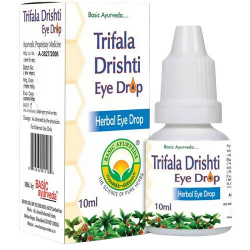 Basic Ayurveda Trifala Drishti Eye Drops - 10 ml