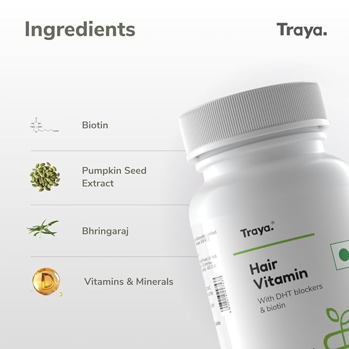 Traya Ultimate Hair supplements combo with the power of two Combo