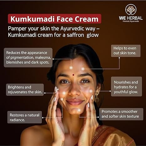 We Herbal Kumkumadi Face Cream - 100 gms