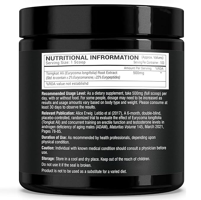 Greendorse Organic Tongkat Ali Longjack Root Extract Powder - 50 Gms