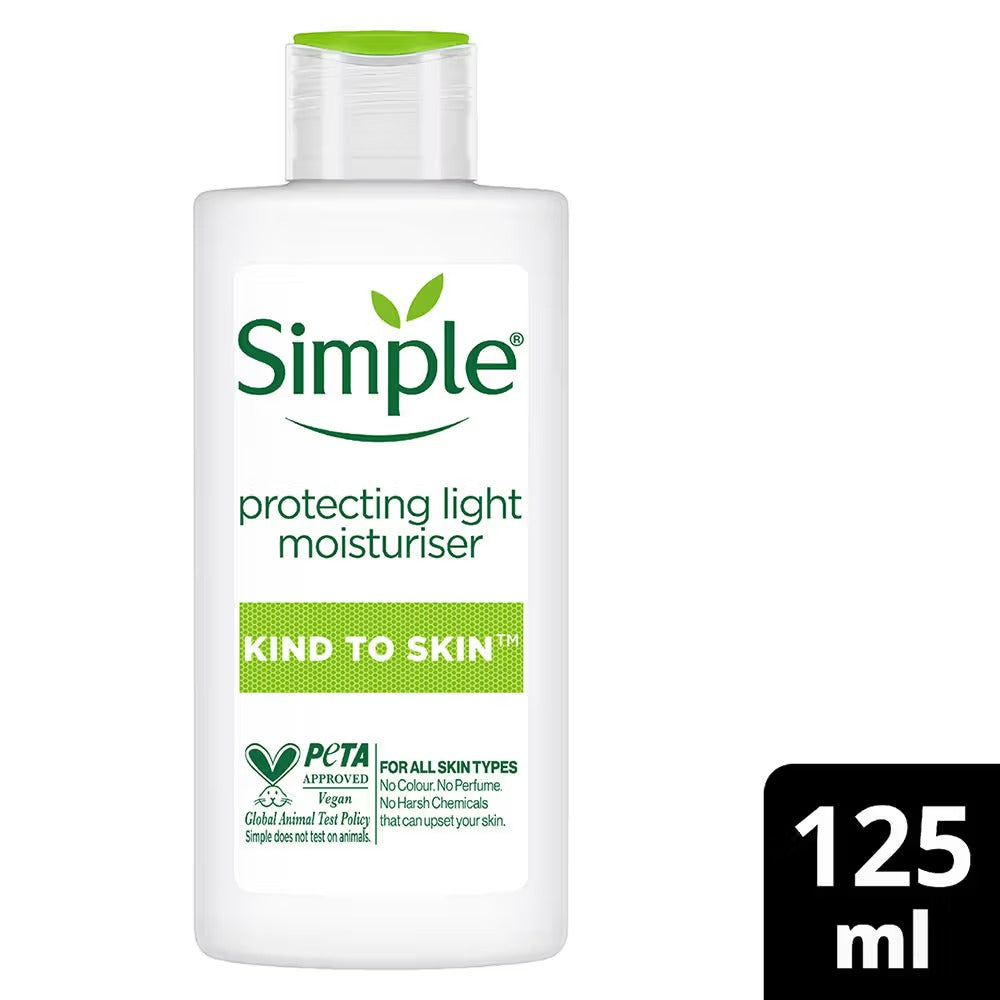 Simple Skincare Kind to Skin Refreshing Facial Wash, Soothing Facial Toner & Replenishing Rich Moisturiser Combo