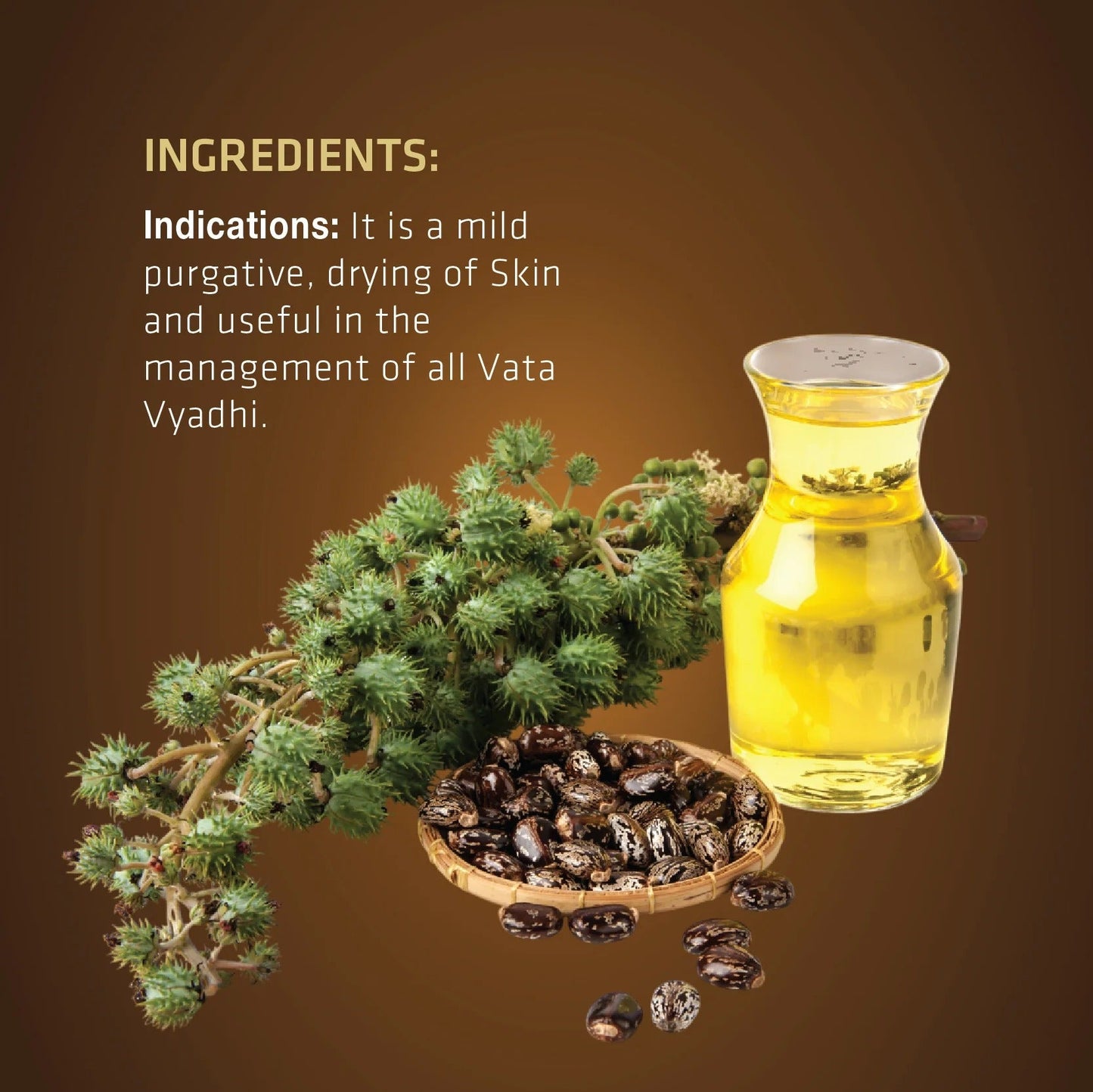 Dwibhashi Castor Oil