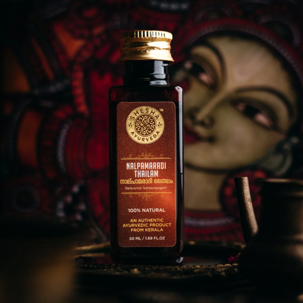 Shesha Natural Ayurveda Nalpamaradi Thalilam Oil - 50 ml