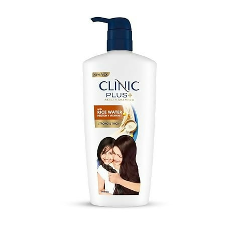 Clinic Plus With Rice Water Protein + Vitamin-E Strong & Thick Shampoo