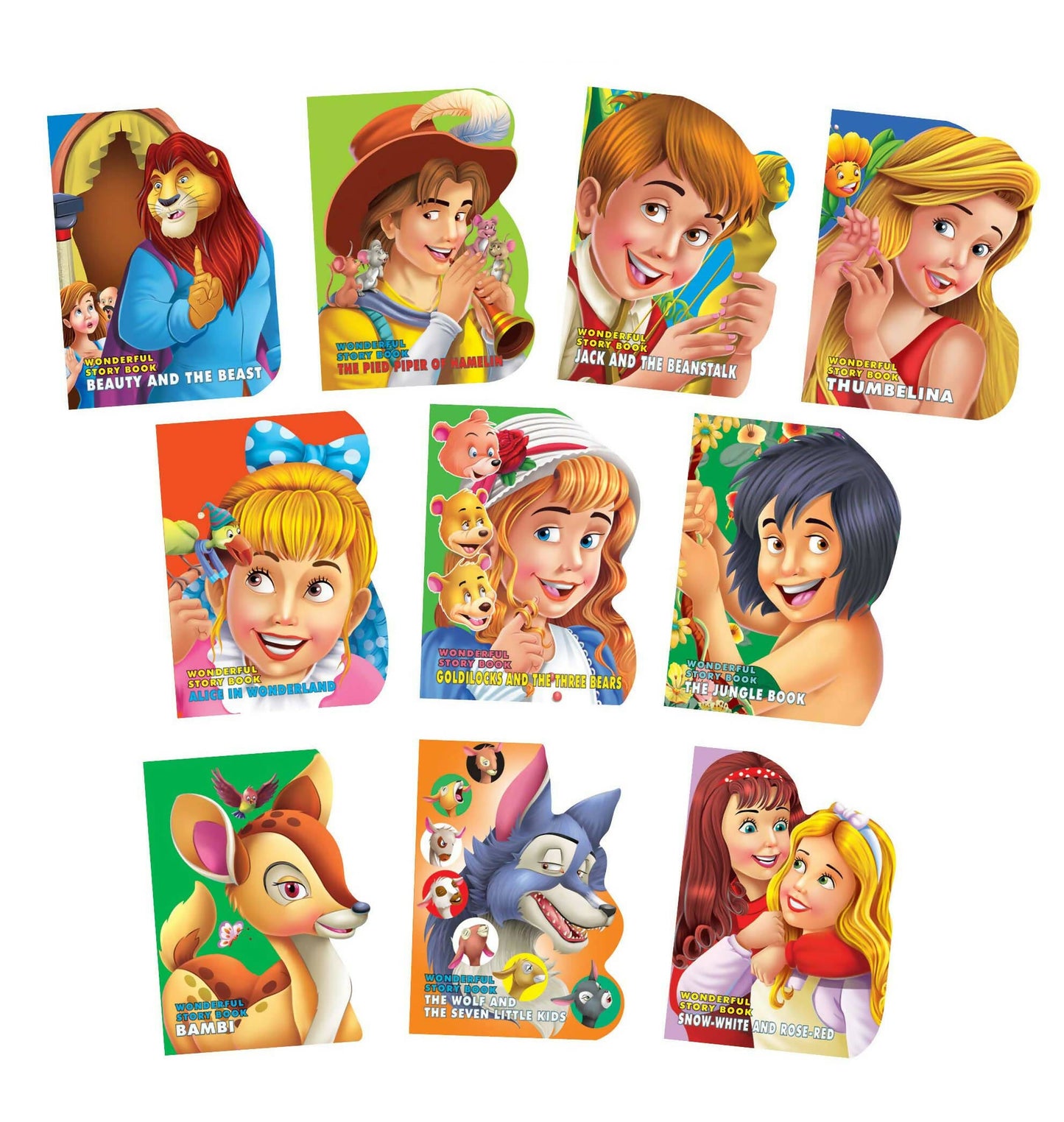 Dreamland Wonderful Story Board Book Series - (10 Titles)