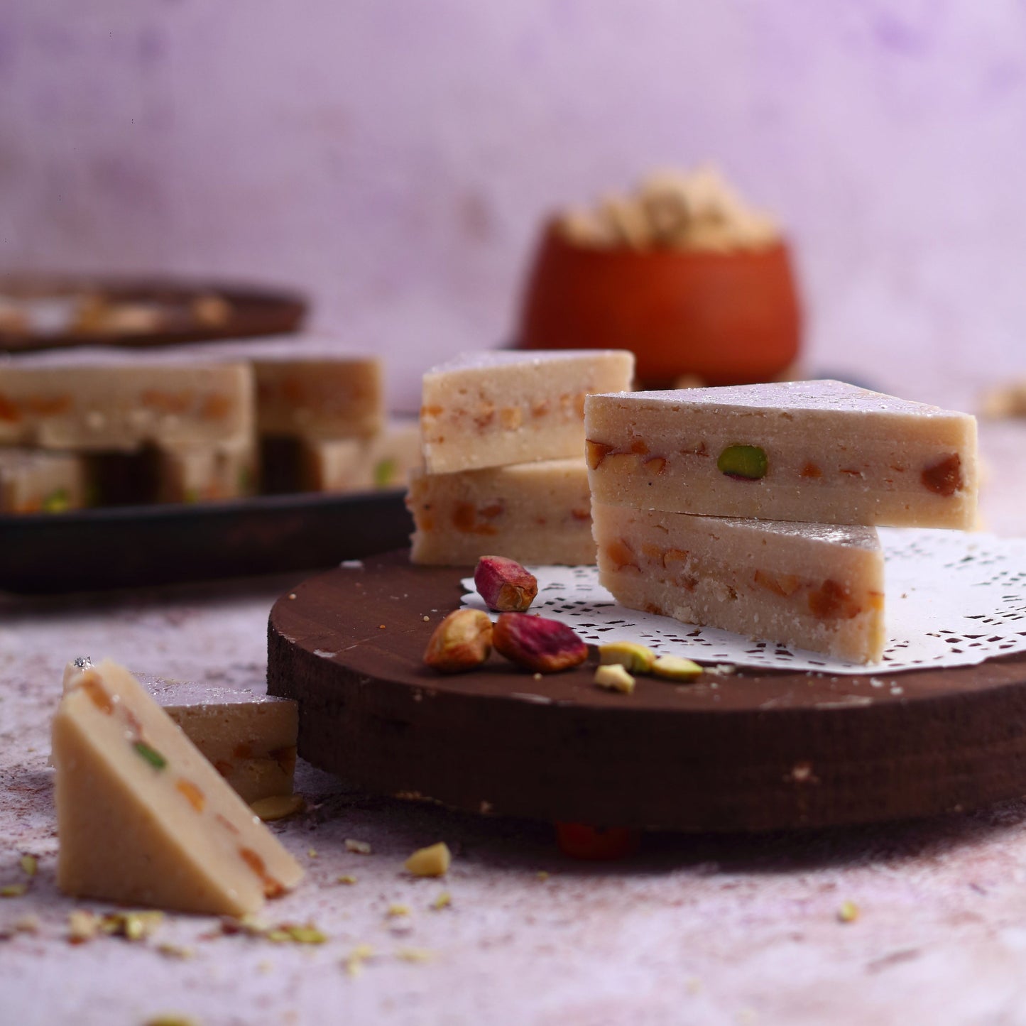 Almond House Kaju Pista Sandwich