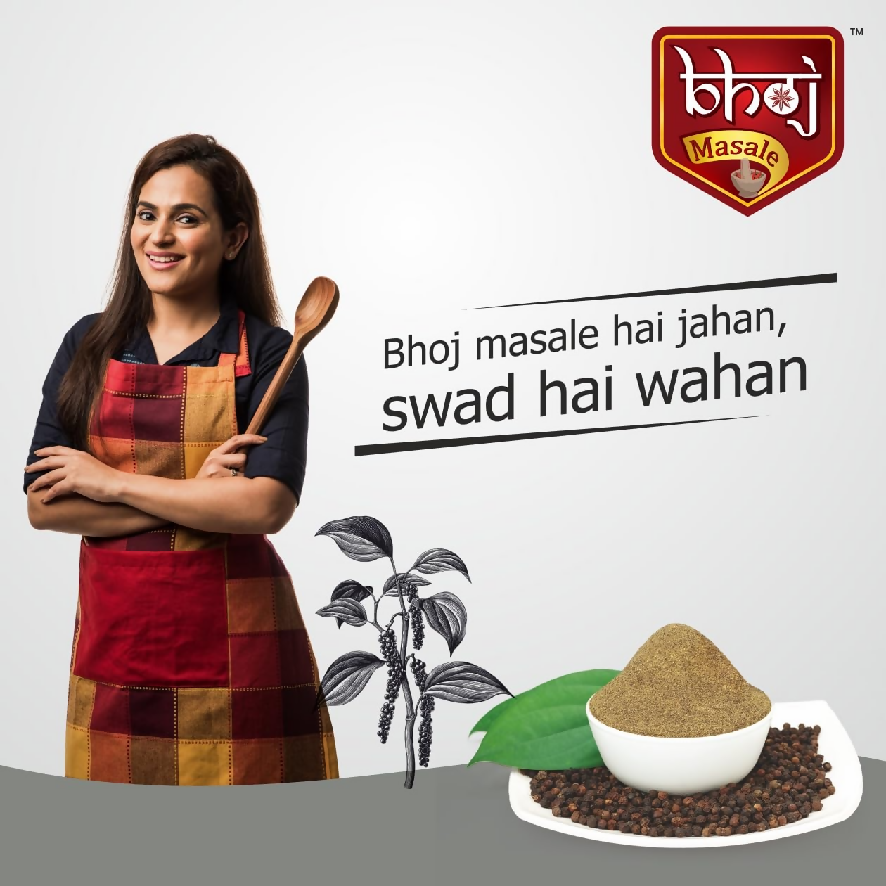 Bhoj Masale Kali Mirch Powder
