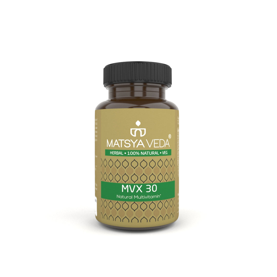 Matsyaveda MVX 30: Natural Multi-Vitamin - 60 Caps