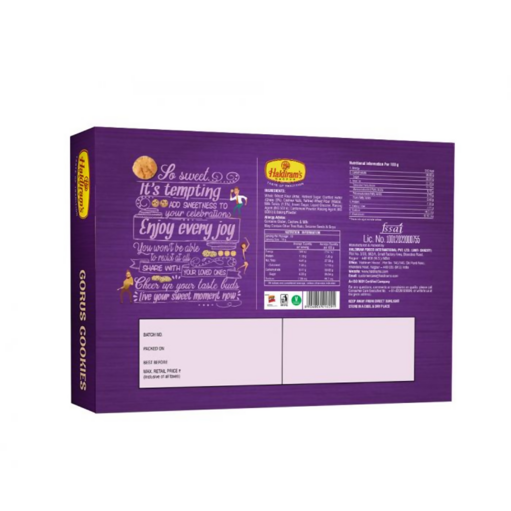 Haldiram's Gorus Cookies