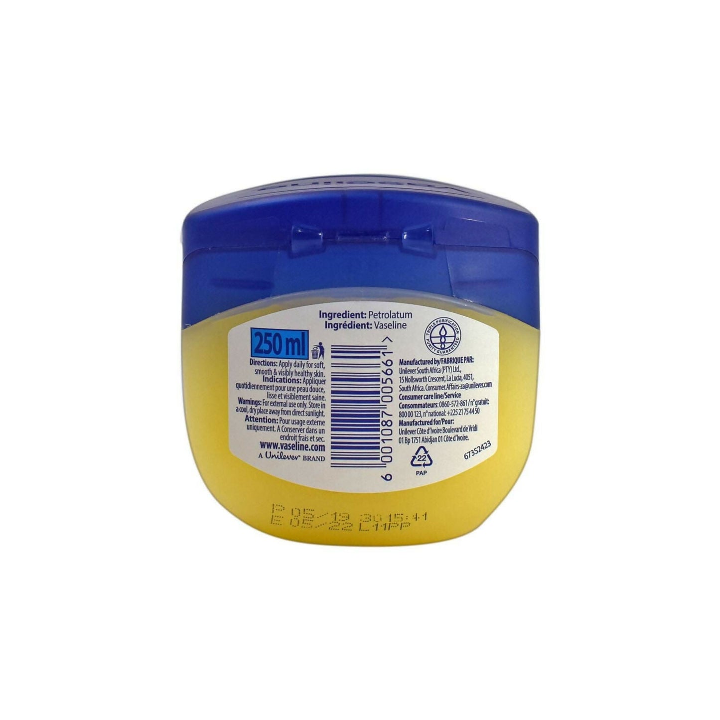 Vaseline Blueseal Original Pure Petroleum Jelly