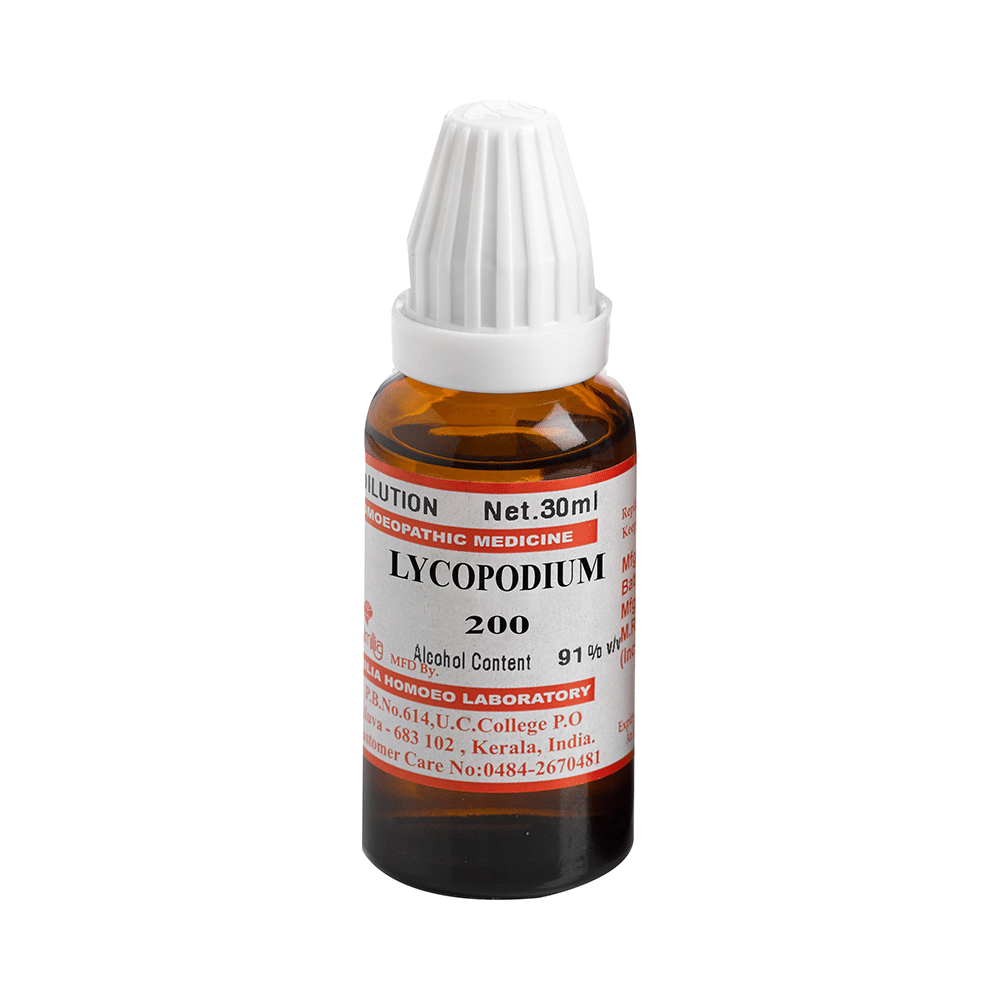 Similia Lycopodium Dilution