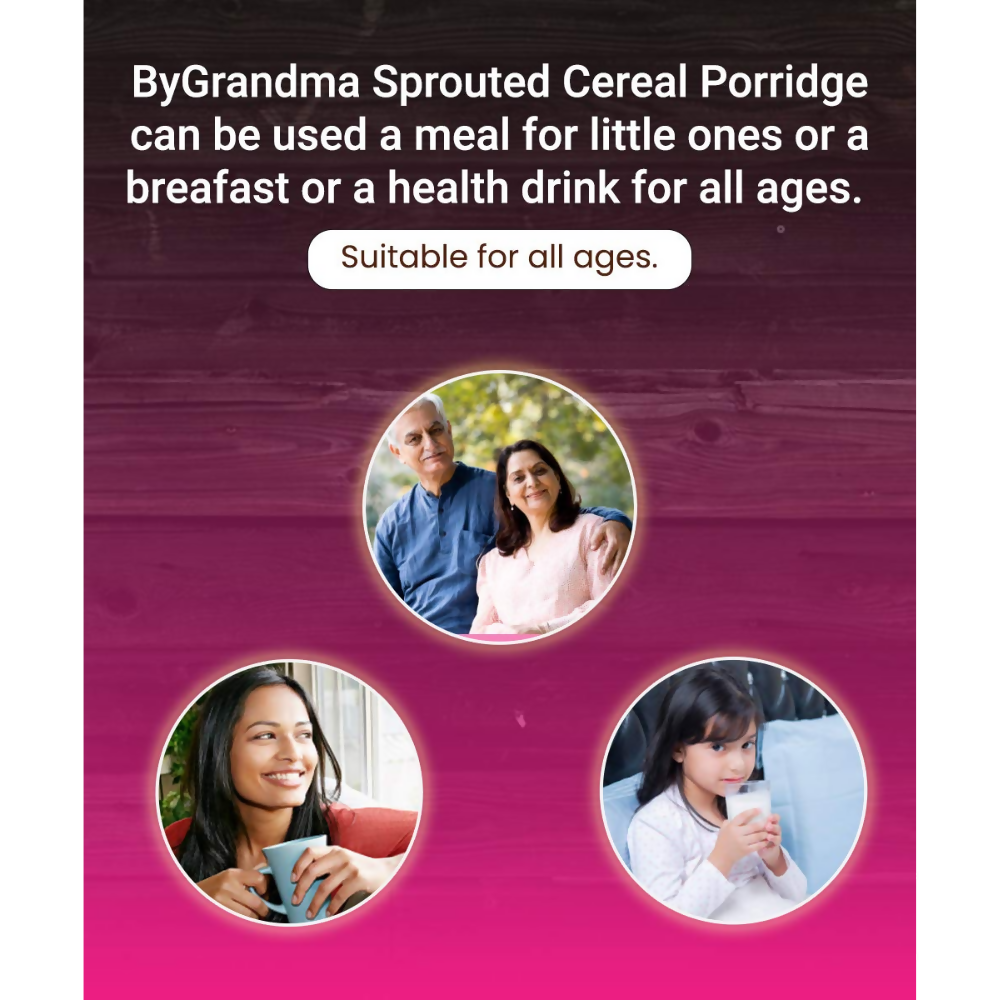 By Grandma Sprouted Cereal Mix - Rice, Barely with Pumpkin seeds