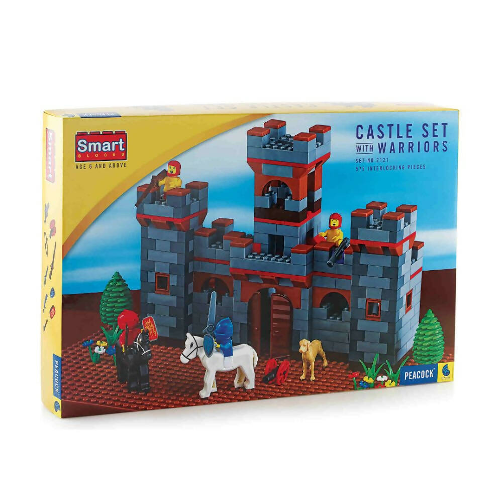 Peacock Castle Set Smart Educational Learning Building Block Set for Kids