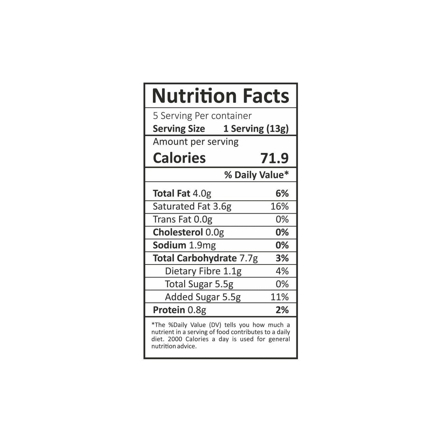 Dibha Ruchoks - Super Seeds Chocolate Bar