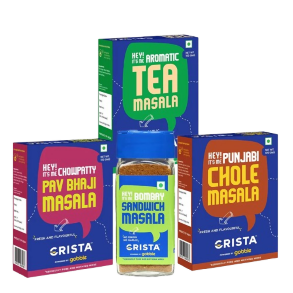 Crista Spices Indian Street Food Seasonings