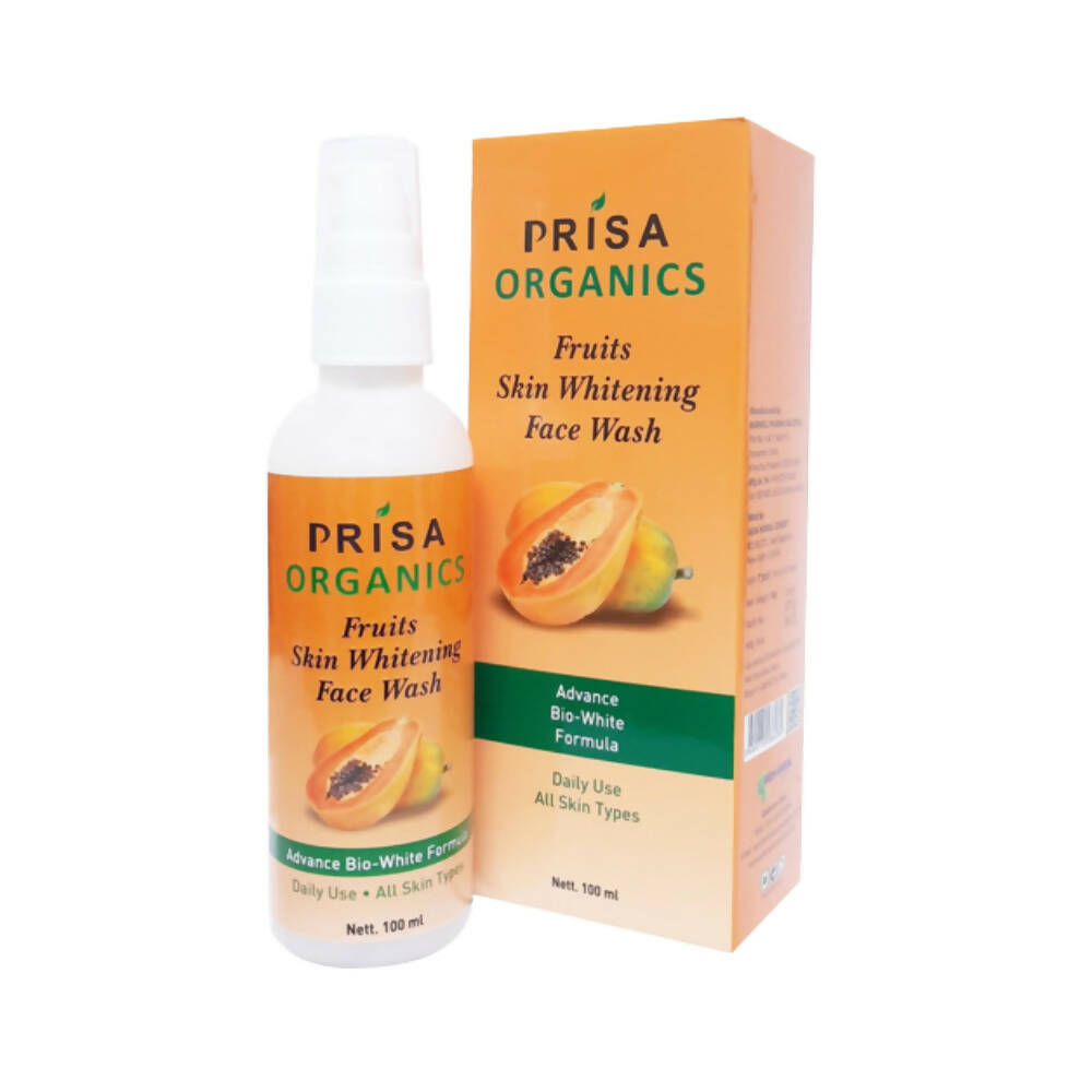 Prisa Organics Fruits Whitening Face Wash