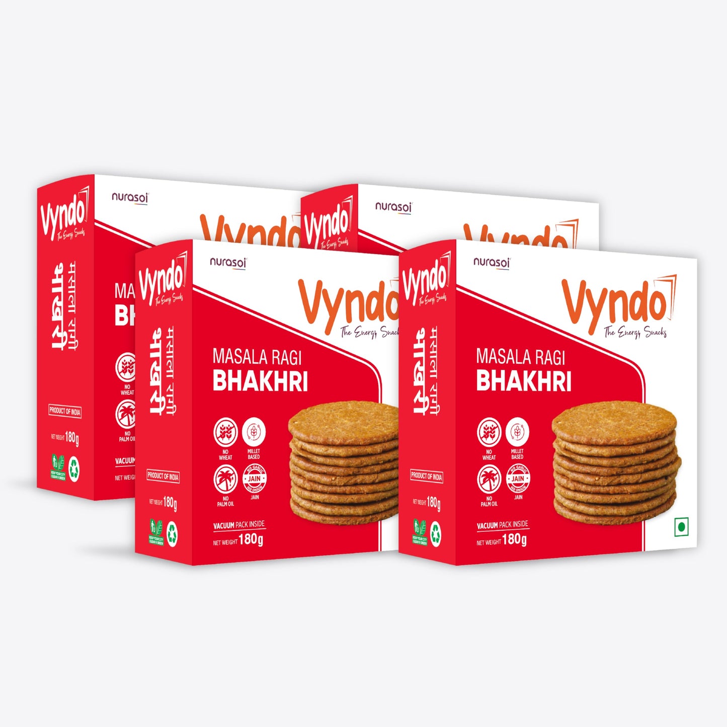 Vyndo Masala Ragi Bhakhri