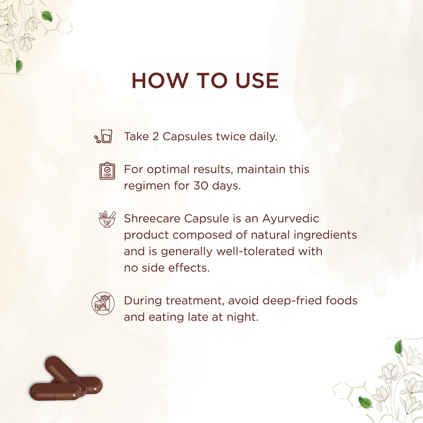 Shreevarma Shree Care Capsules For Women'S Wellness