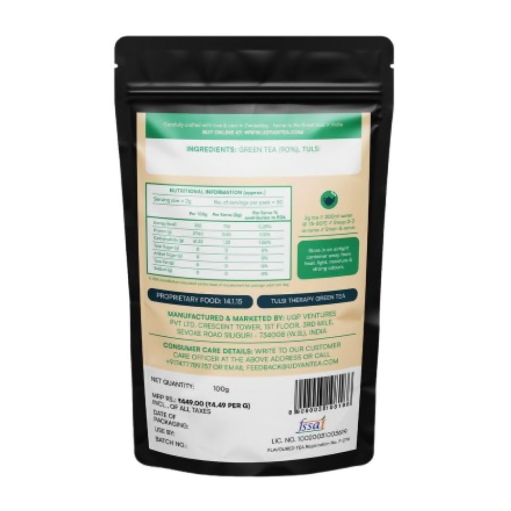 Udyan Tea Tulsi Therapy Green Tea