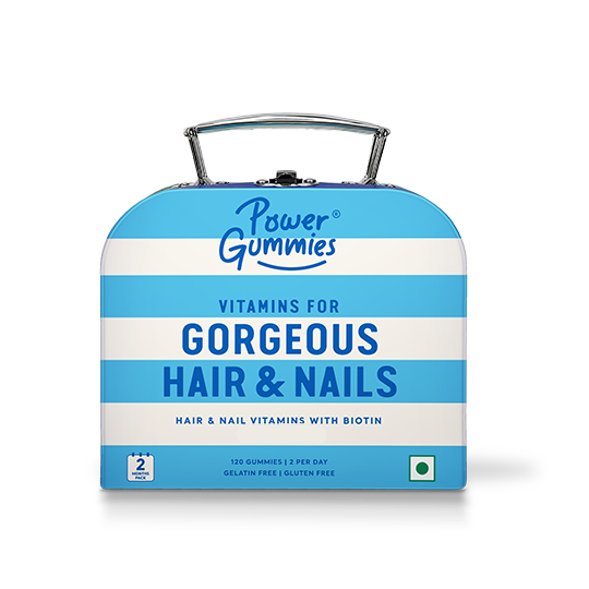 Power Gummies Hair & Nails Vitamins (2 months pack) - 120 Gummies
