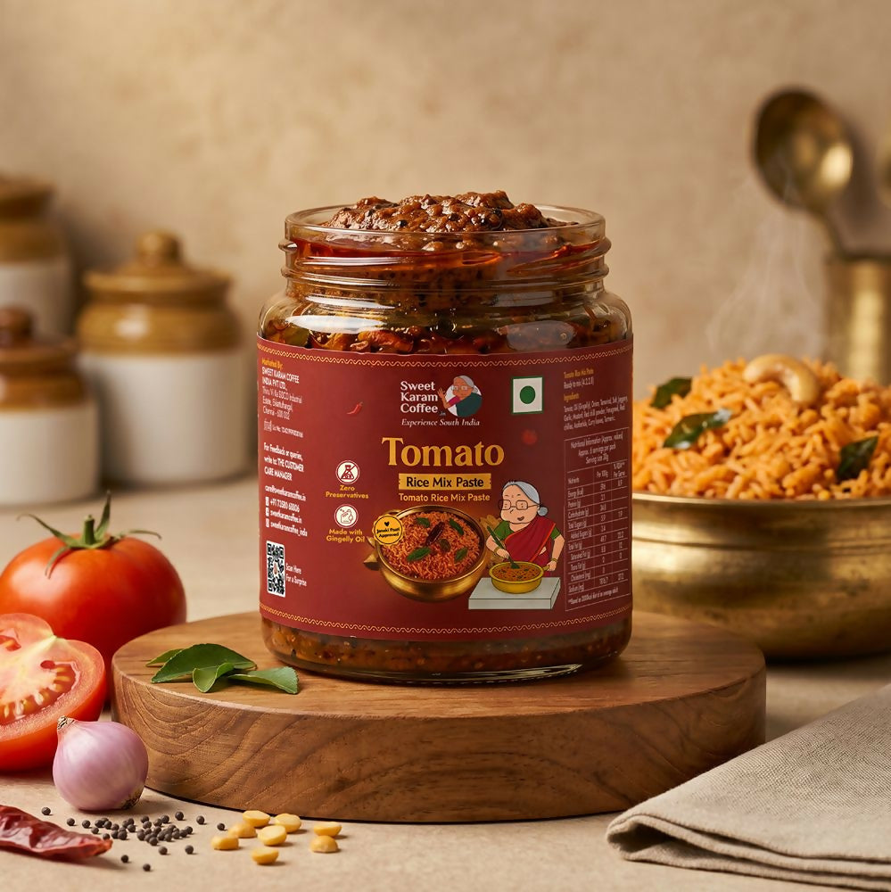 Sweet Karam Coffee Tomato Rice Mix Paste