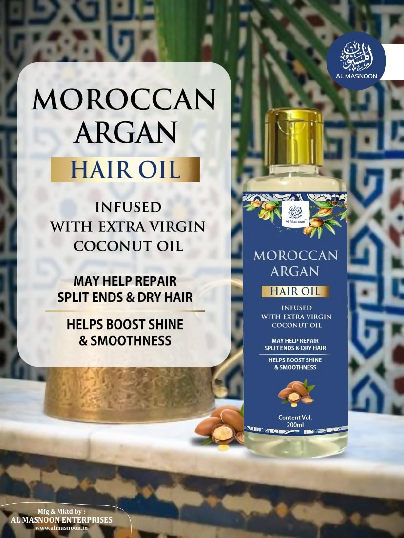 Al Masnoon Morrocan Argan Hair Oil