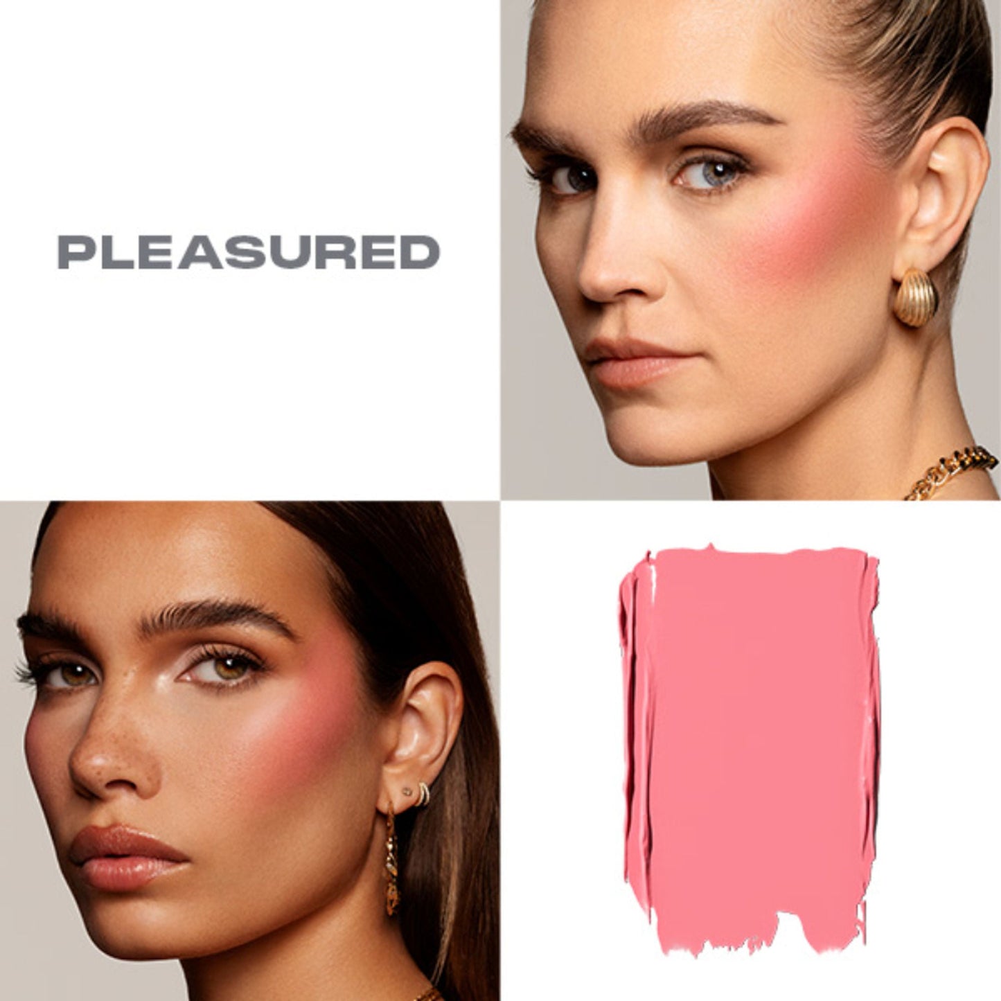 MORPHE Huephoric Rush 3-In-1 Silk Blush - Pleasured