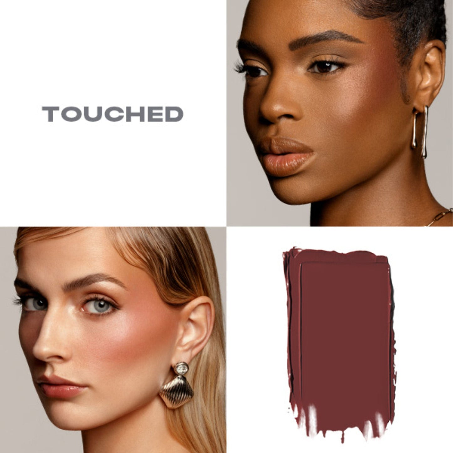 MORPHE Huephoric Rush 3-In-1 Silk Blush - Touched