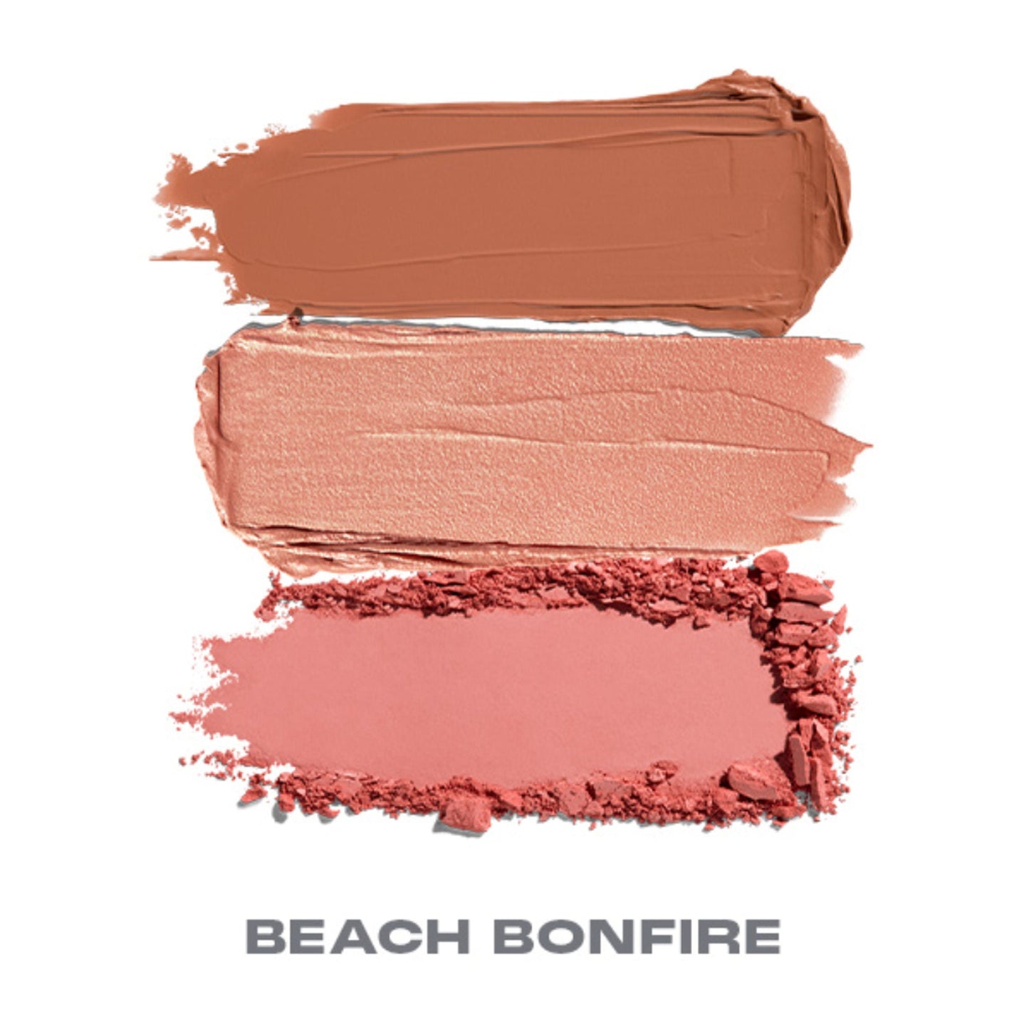 MORPHE Cheek Thrills Multi Finish Face Trio - Beach Bonfire