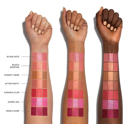 MORPHE Cheek Thrills Multi Finish Face Trio - Beach Bonfire