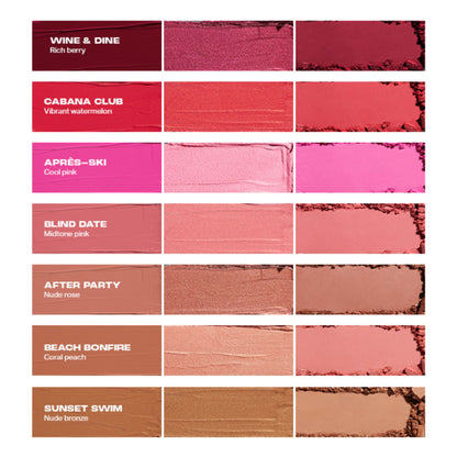 MORPHE Cheek Thrills Multi Finish Face Trio - Beach Bonfire