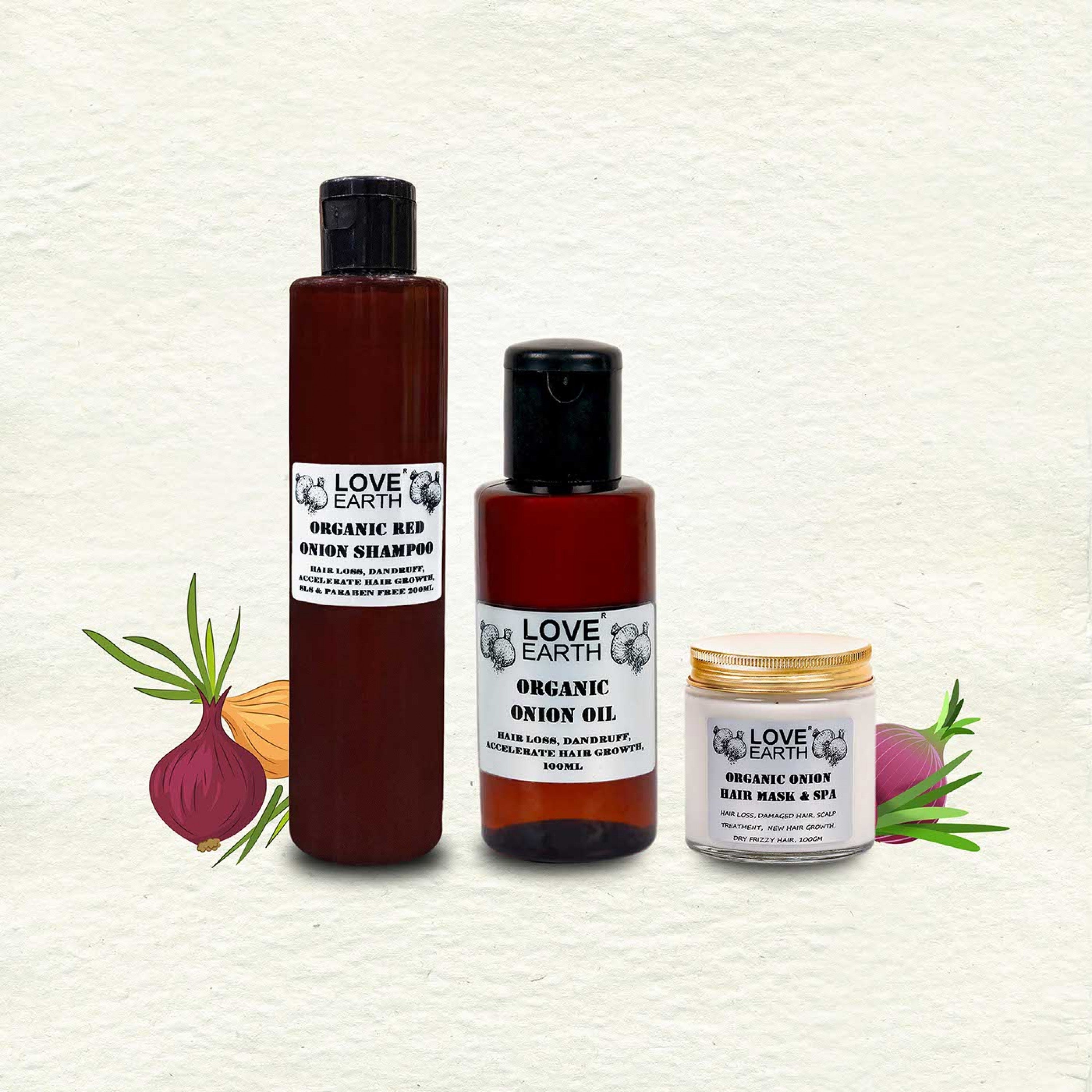 Love Earth Anti Hair Fall Kit