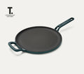 Ember TitaniumClad Ti-Enamel Cast Iron Tawa 27cm No-Season Rust-Proof