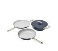 Ember Cookware Set of 3 with Storage Capri Series (Frypan+Kadai+Dutch Oven)