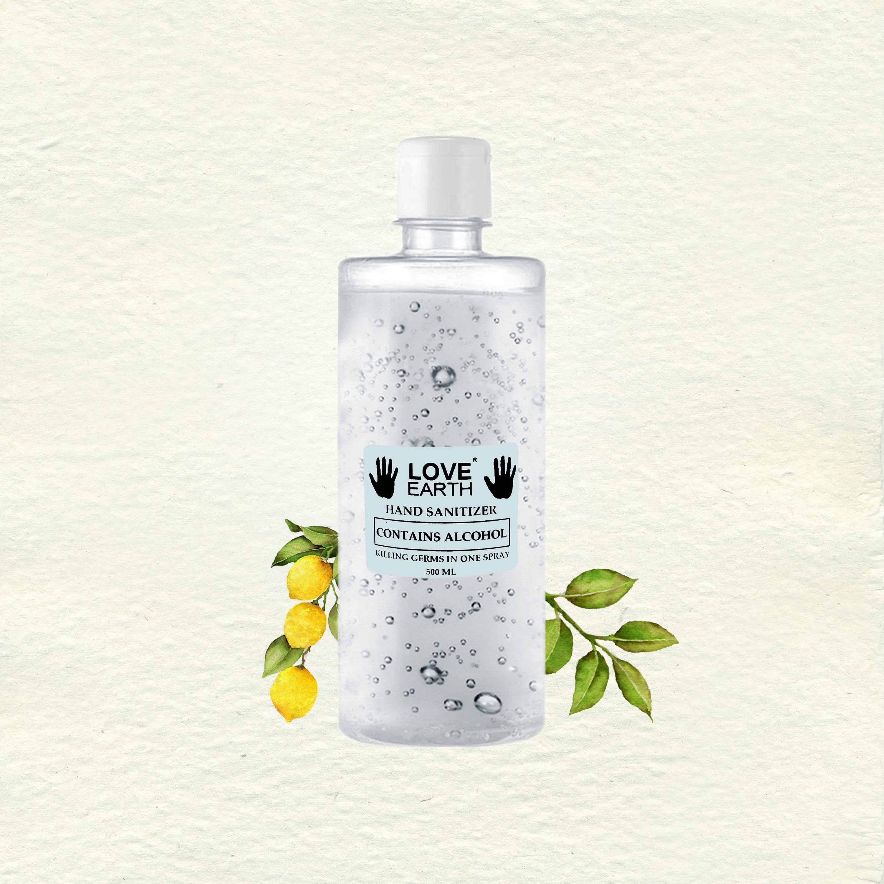 Love Earth Hand Sanitizer Gel - 500ml