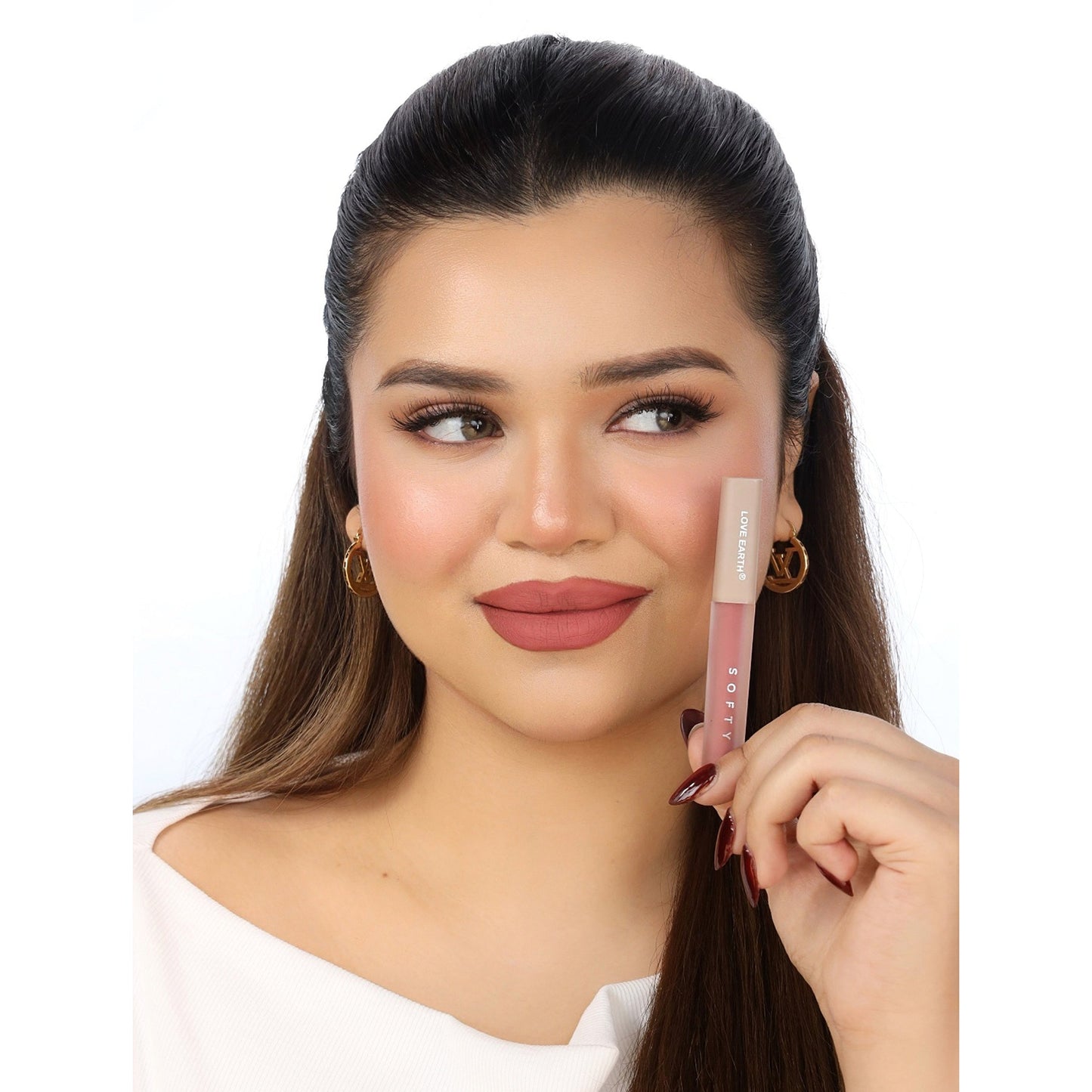 Love Earth Softy Tinty Lipstick - Almond Cream