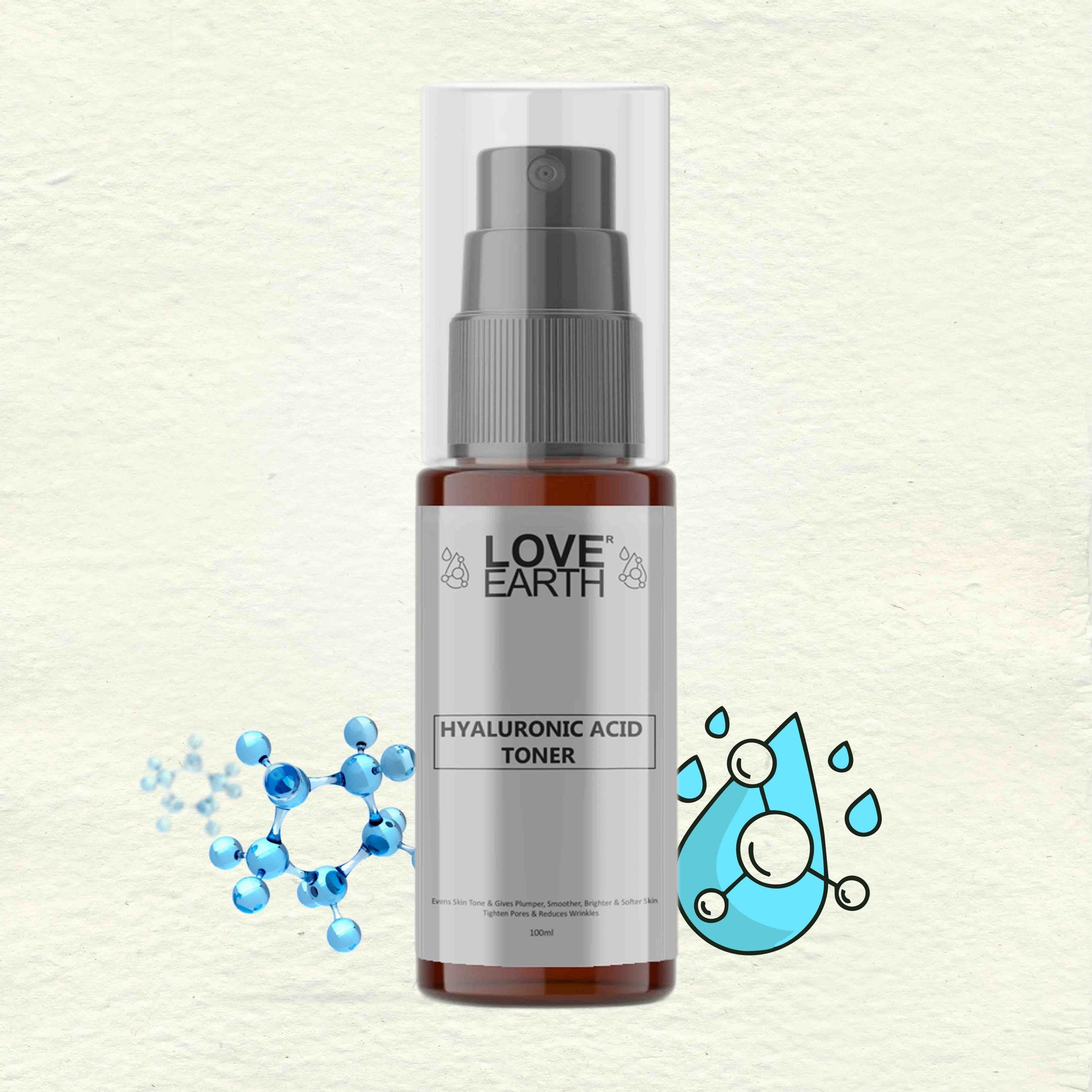 Love Earth Hyaluronic Acid Toner - 100 ml