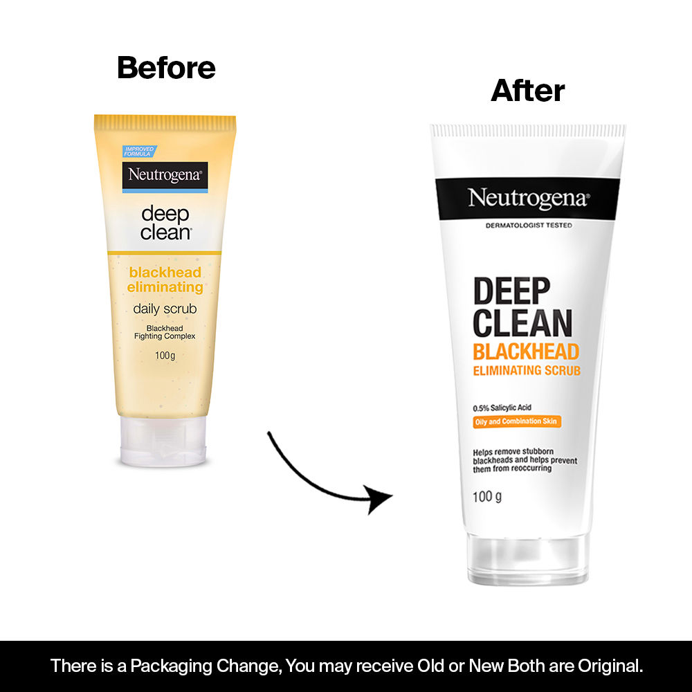 Neutrogena Deep Clean Blackhead Eliminating Daily Scrub
