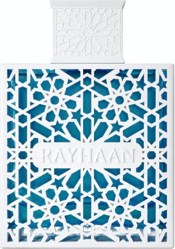 RAYHAAN AZUL Eau de Parfum-Luxury Perfume, Geometric Islamic Pattern Design