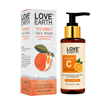 Love Earth Vitamin – C Face Wash