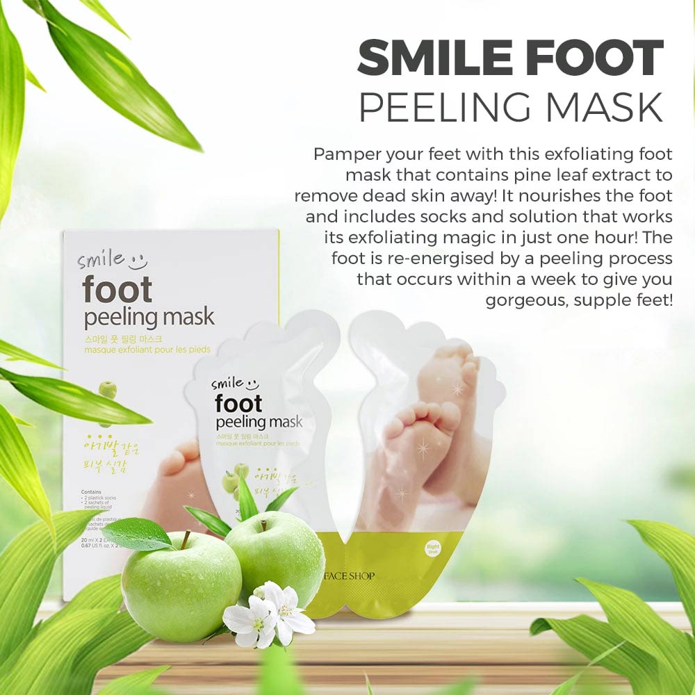 The Face Shop Smile Foot Peeling Mask - 40 ml