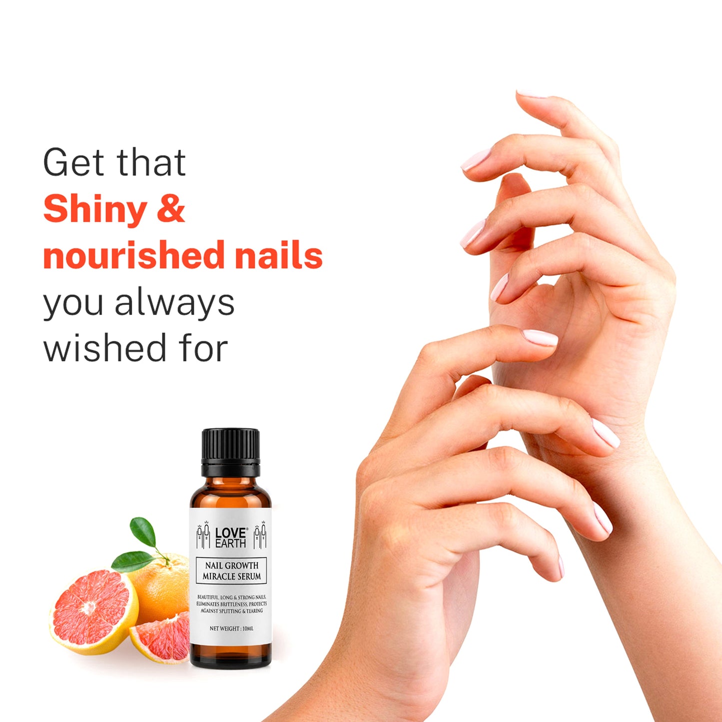 Love Earth Nail Growth Miracle Serum