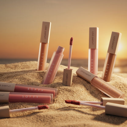 Love Earth Softy Tinty Lipstick - Caramel Frost