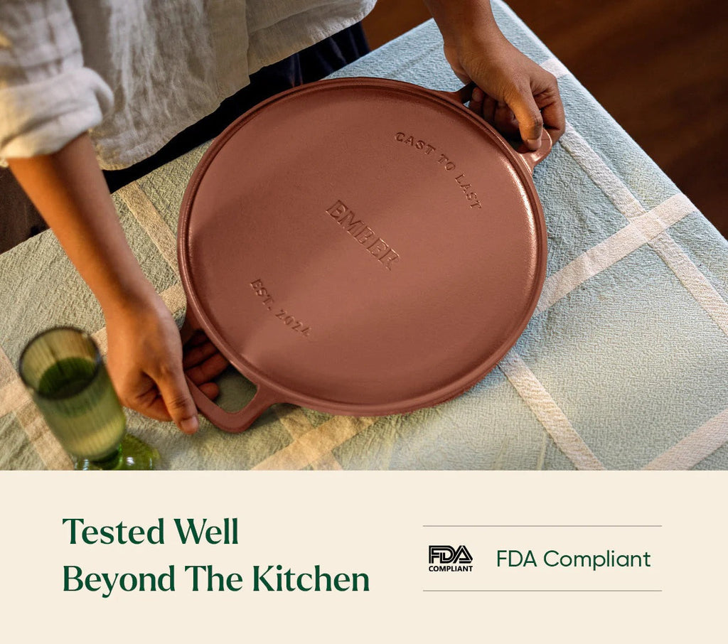 Ember Pre-Seasoned Cast Iron Tawa 30cm